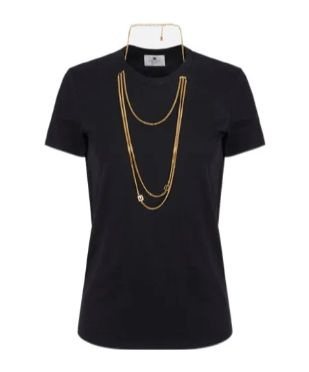 Necklace Jersey T-Shirt