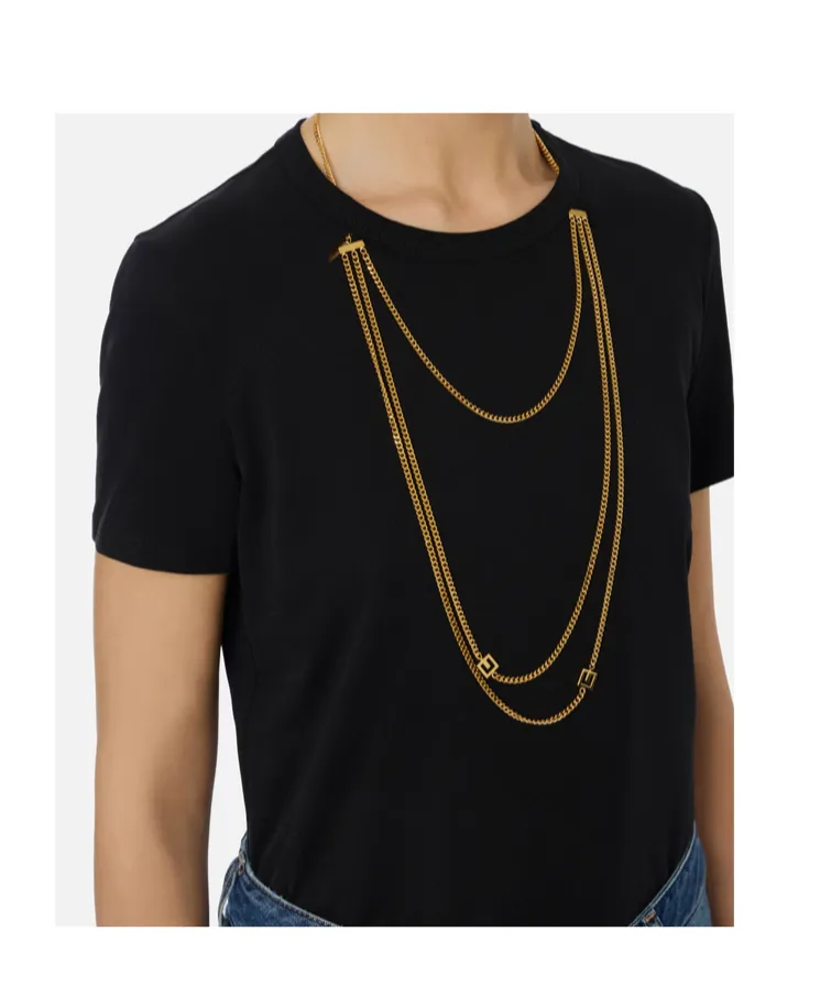 Necklace Jersey T-Shirt