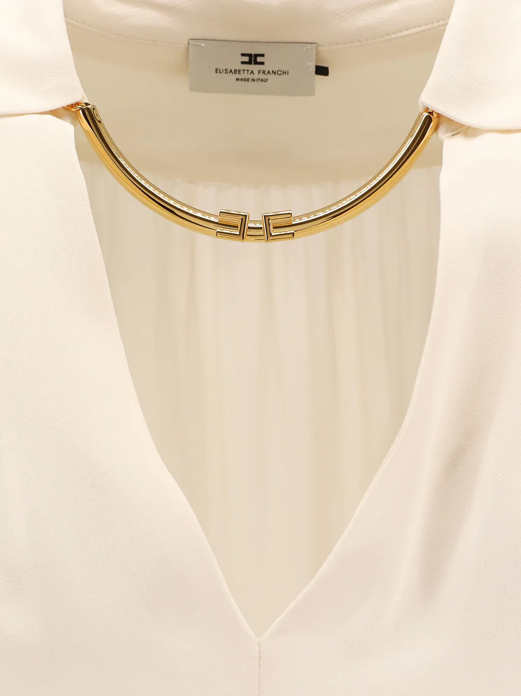 Jewel Detailed Georgette Blouse