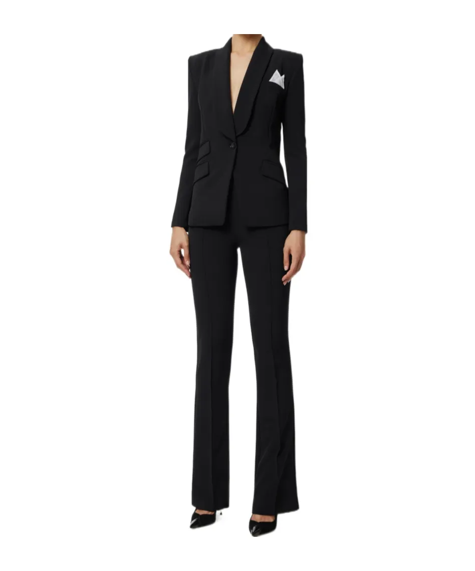 Shawl-Collar Single-Breasted Suit