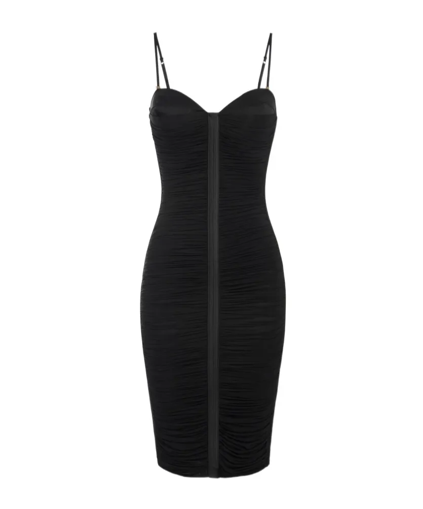Ruched Strappy Dress