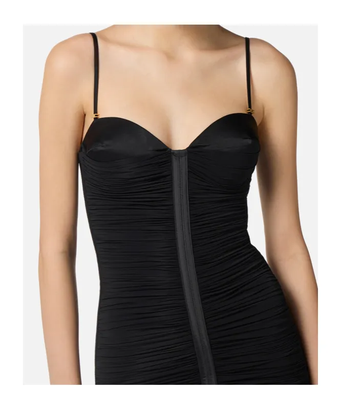 Ruched Strappy Dress
