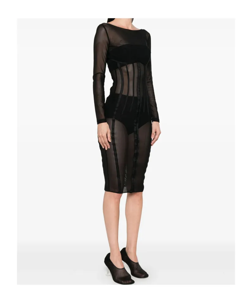 Tulle Midi Dress