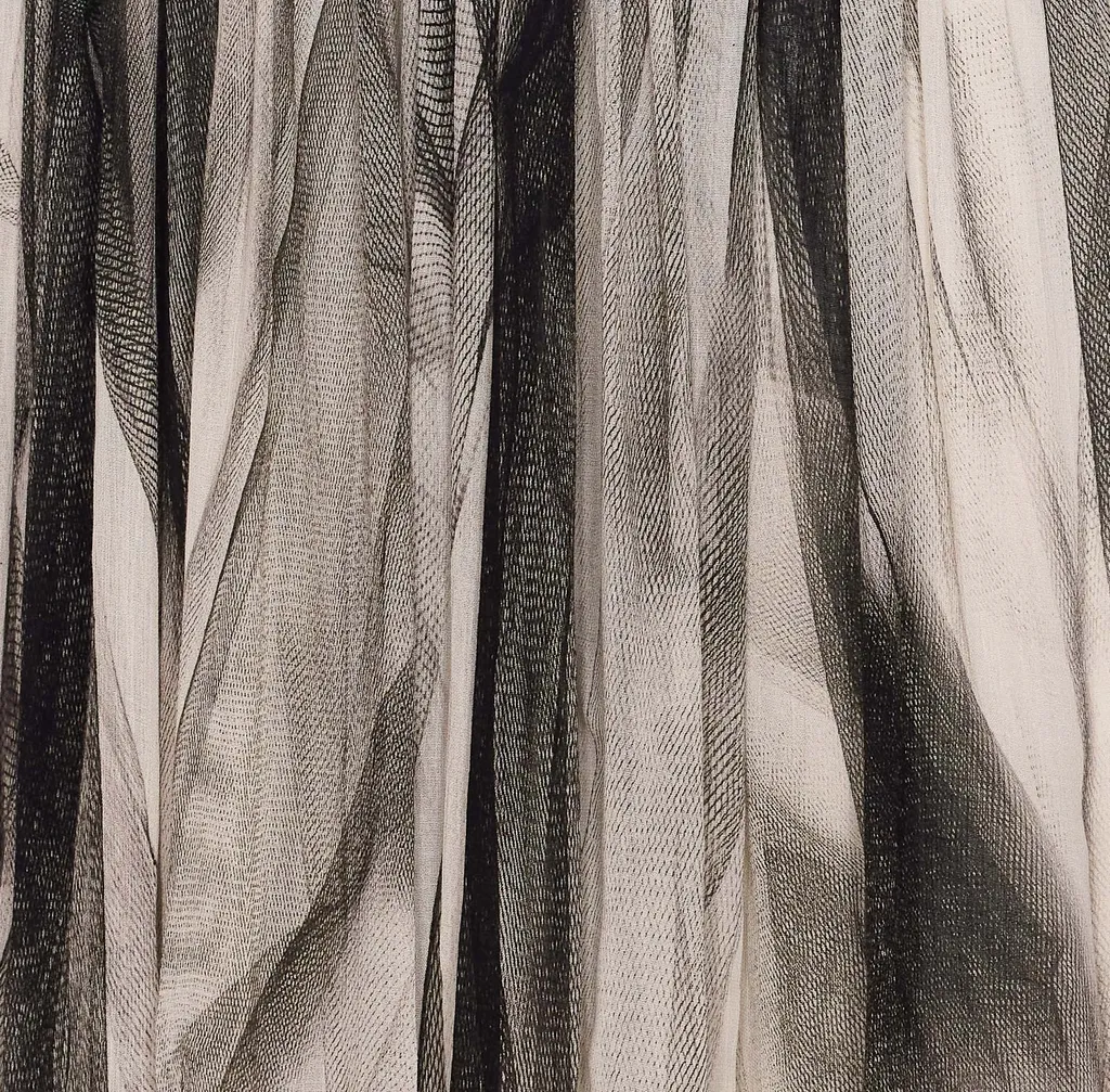 Abstract Printed Halterneck Maxi Dress
