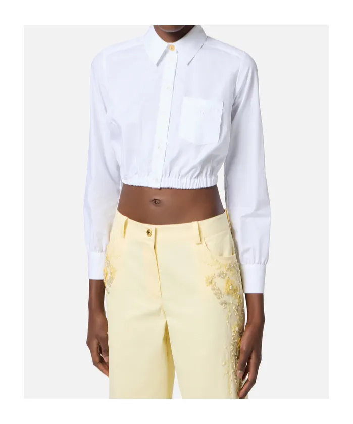 Breast Pocket Poplin Shirt