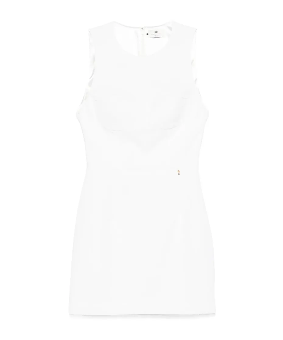 Bodice And Floral Charm CrÊPe Dress