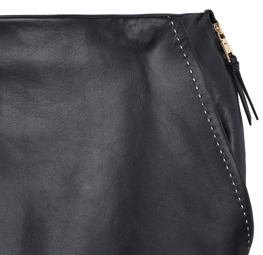 Side Zipper Skirt