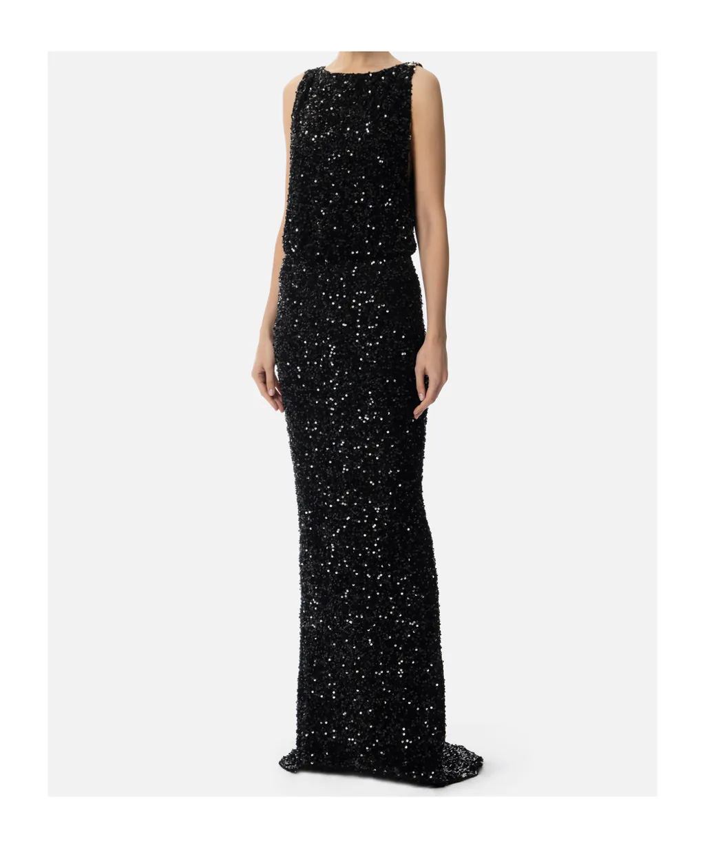 Sequined Maxi Dress