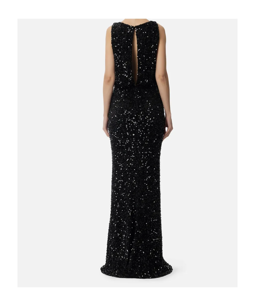 Sequined Maxi Dress