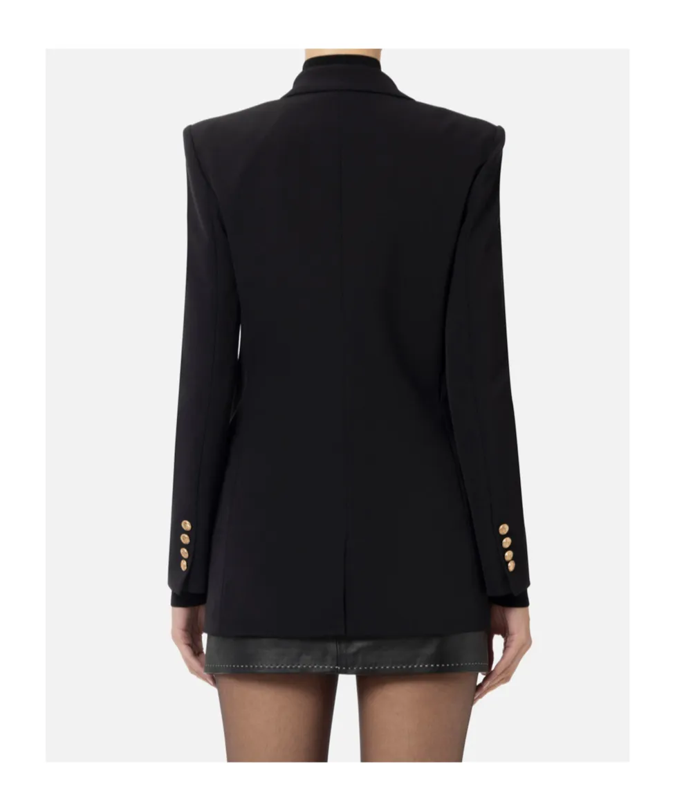 Buttoned CrÊPe Jacket