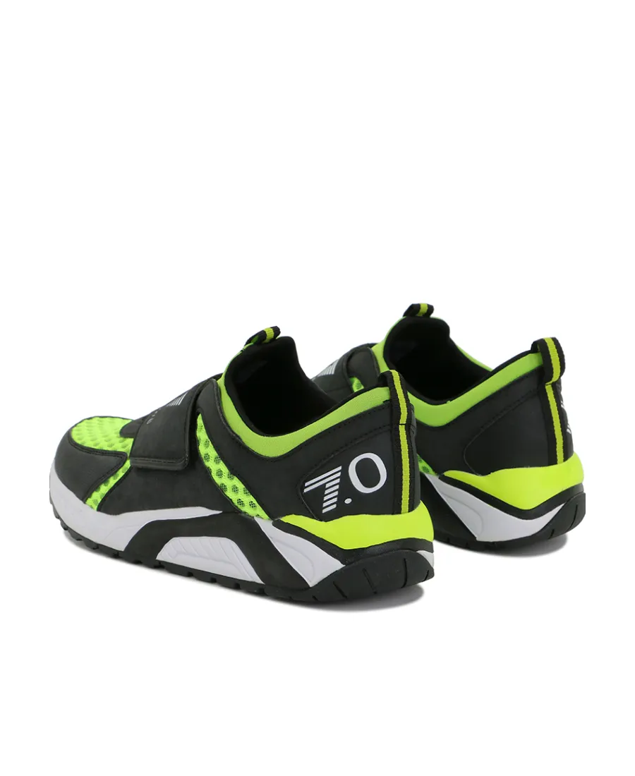 Logo Round-Head Casual Sneakers