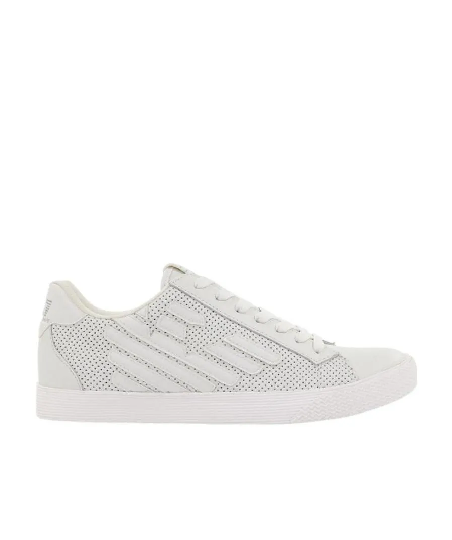 Logo Round-Head Casual Sneakers