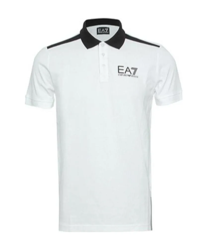 Logo Lapel Polo Shirt