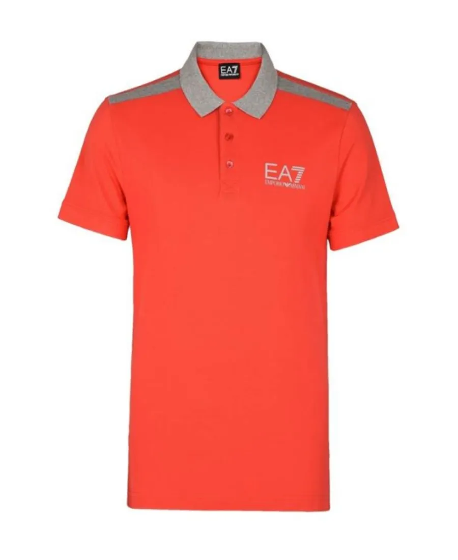 Logo Lapel Polo Shirt
