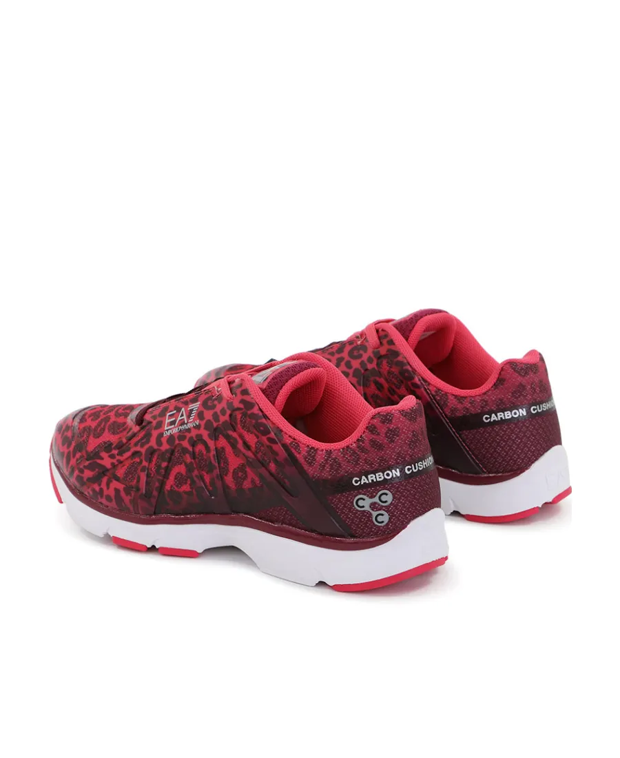 Logo Leopard Print Casual Sports Shoes