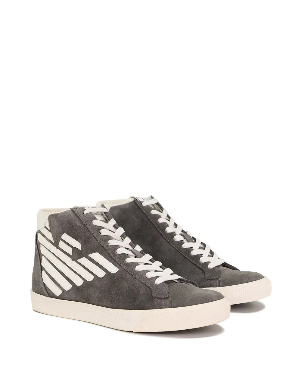 High-Top Logo Casual Sneakers