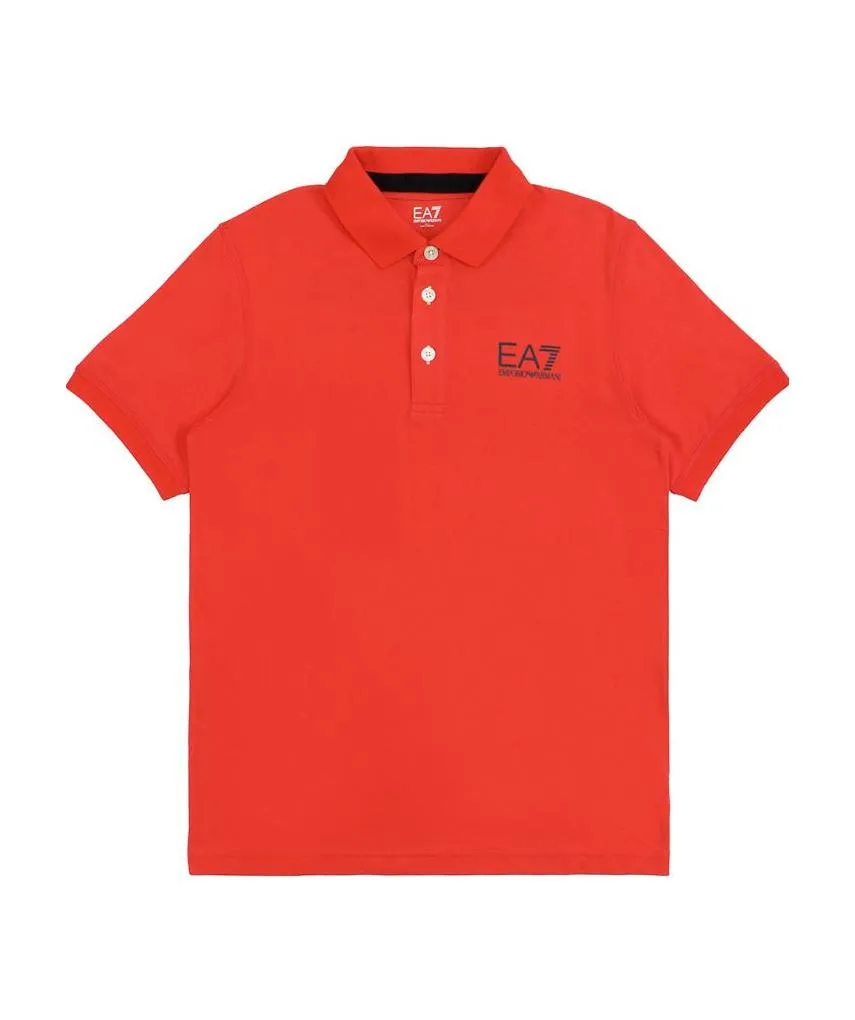 Logo Printed Polo Shirt