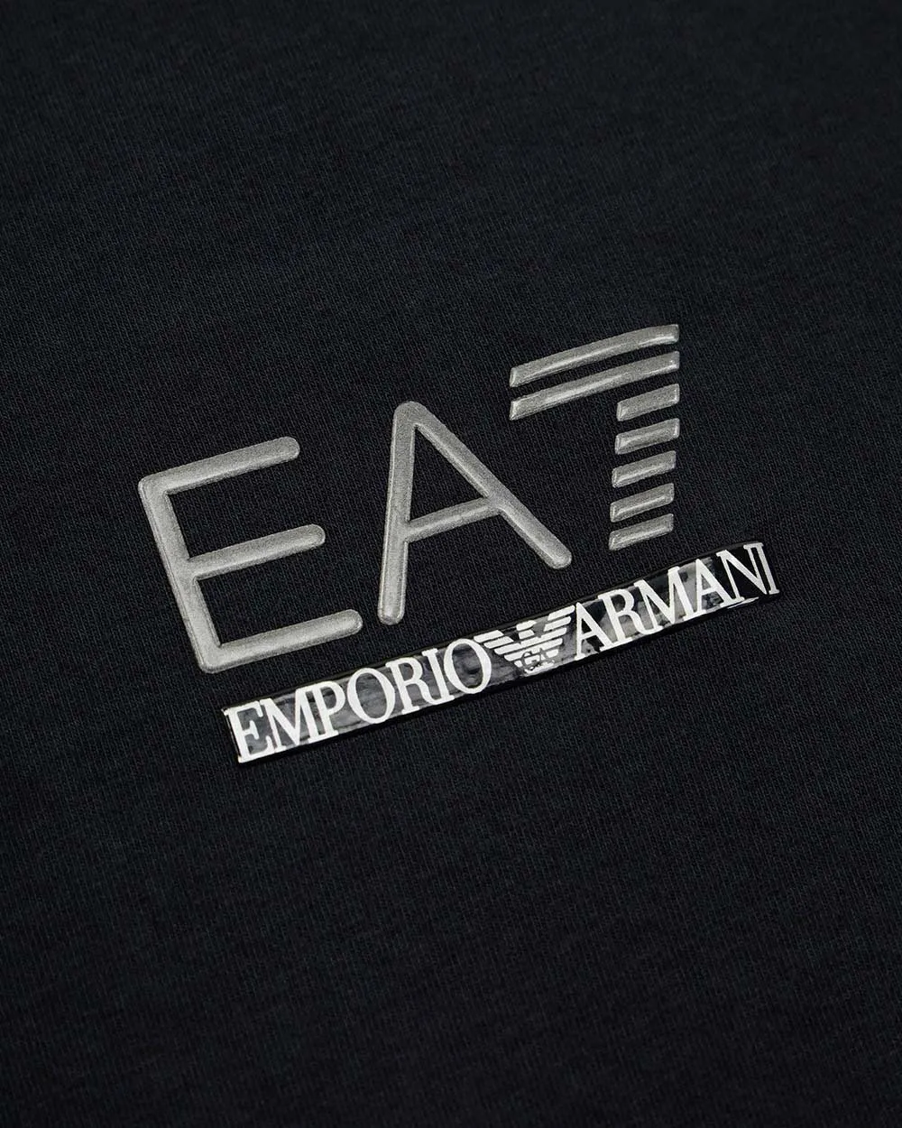 Round Collar Logo T-Shirt