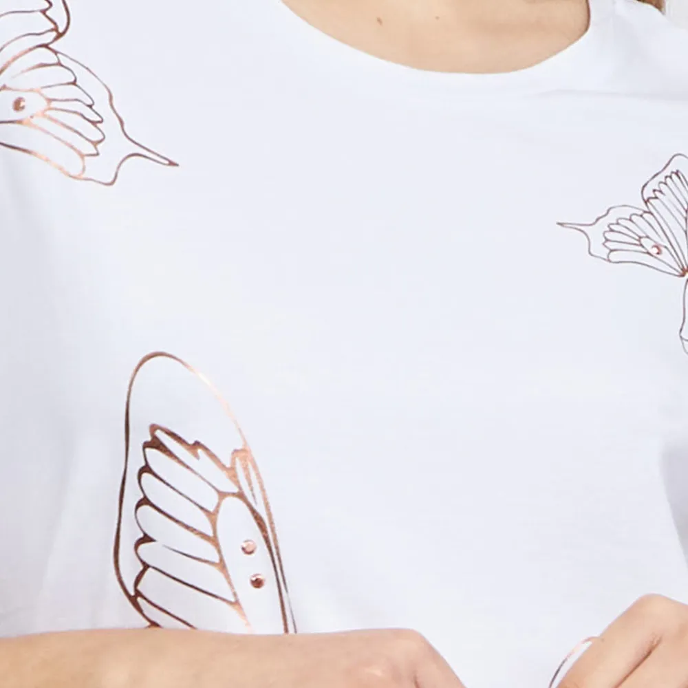 O-Neck Short-Sleeved T-Shirt