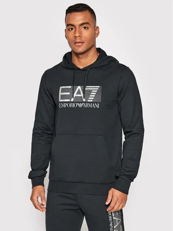 Logo-Print Pullover Hoodie