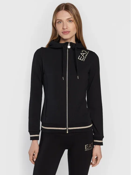 Logo Hooded Casual Coat