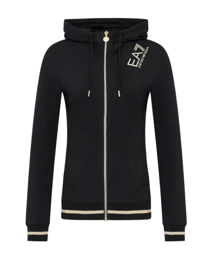 Logo Hooded Casual Coat