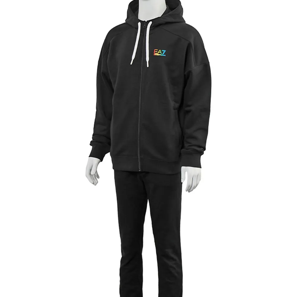 Logo-Print Drawstring Hoodie