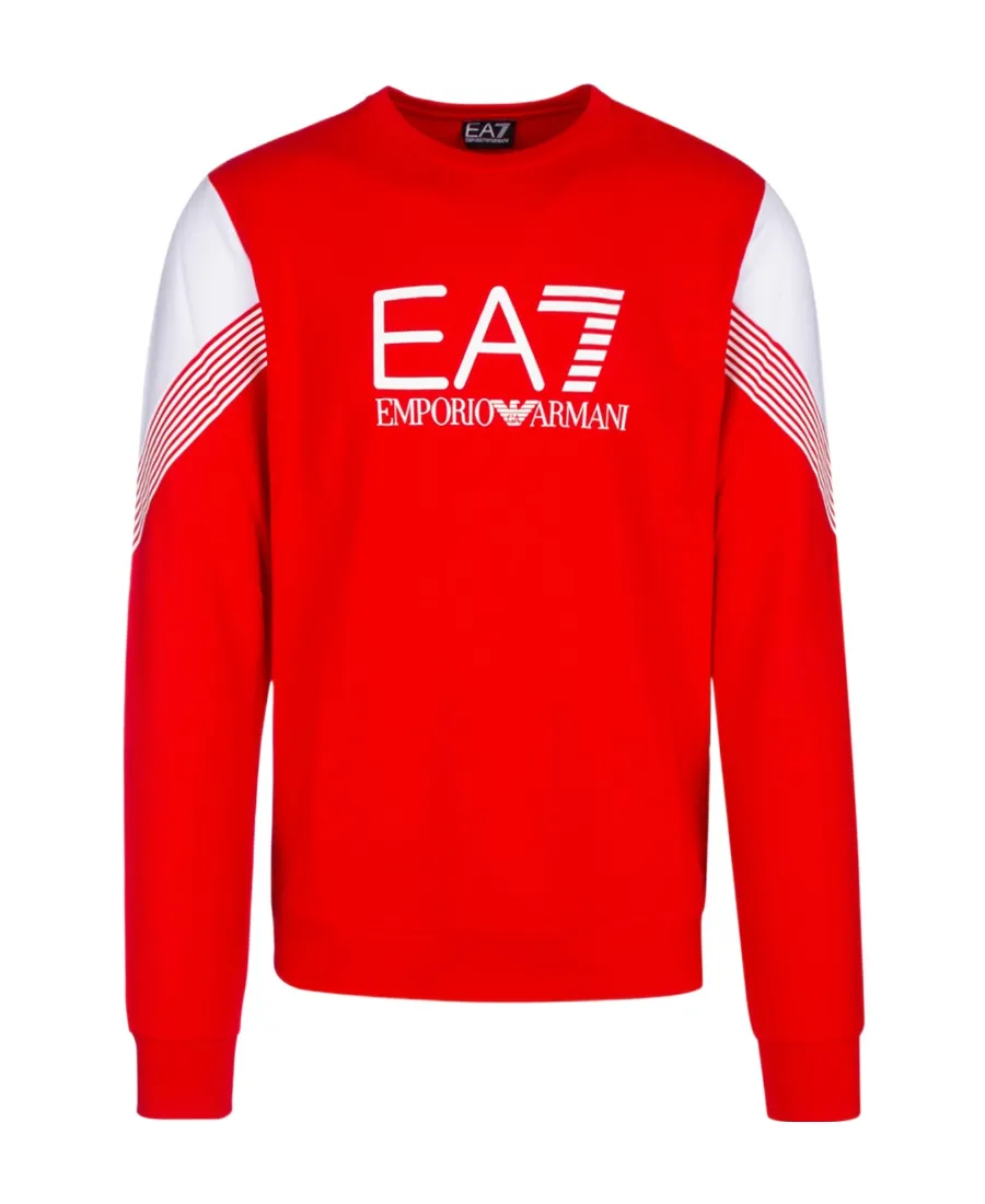 Logo-Print Crew-Neck Sweatshirt