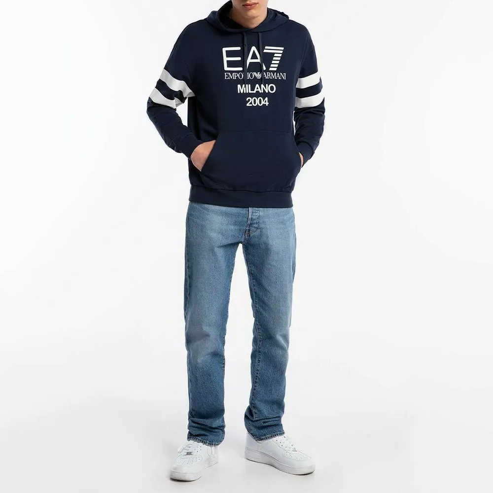 Logo Pattern Hoodie