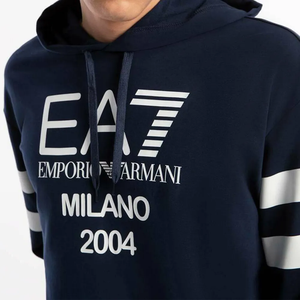 Logo Pattern Hoodie