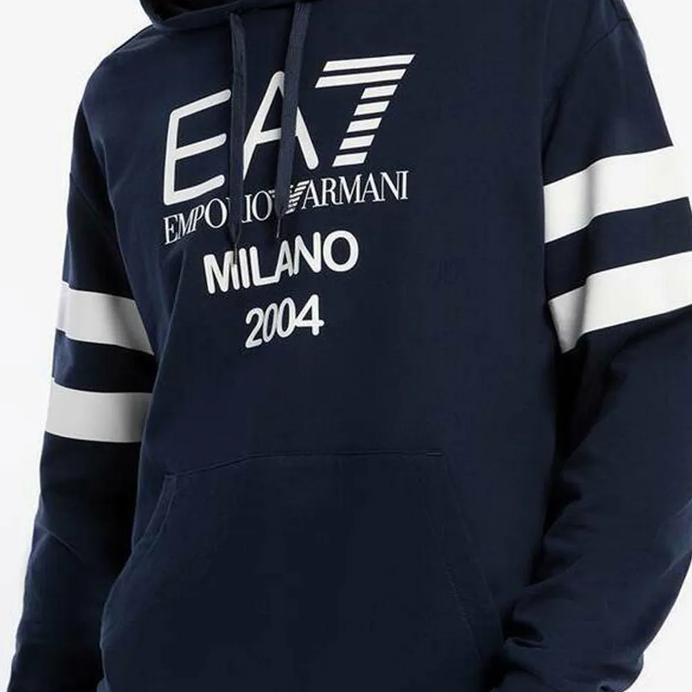 Logo Pattern Hoodie