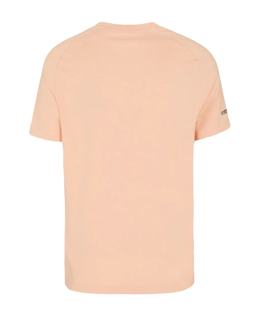Line Logo Shoulder Collar T-Shirt