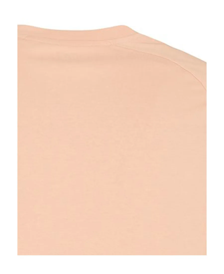Line Logo Shoulder Collar T-Shirt