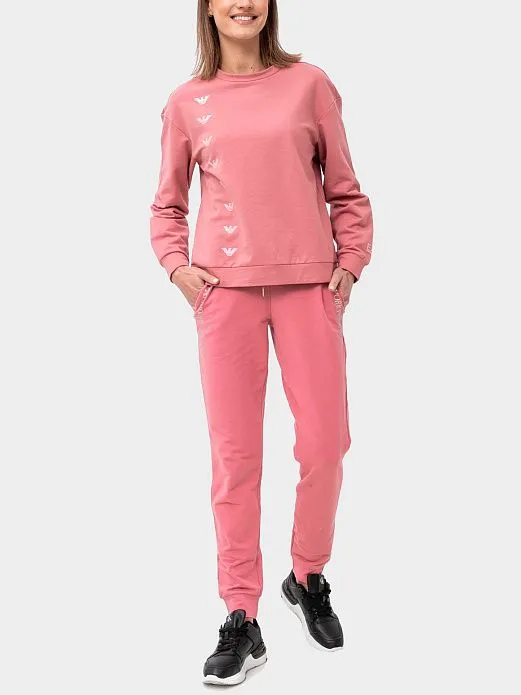 Round Collar Logo Sweater