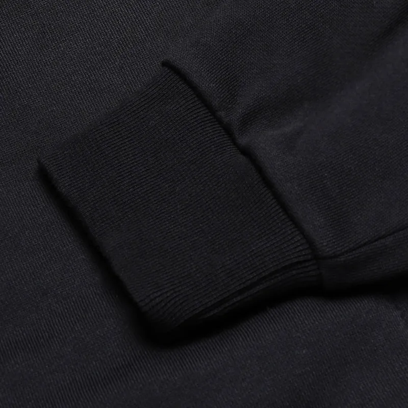 Logo-Print Detail Zipped Hoodie