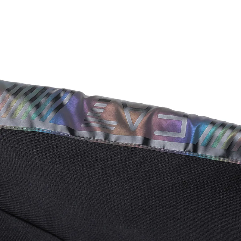 Logo-Print Detail Zipped Hoodie