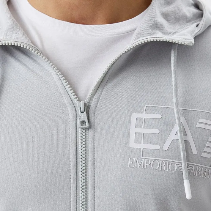Hooded Zipper Sweater