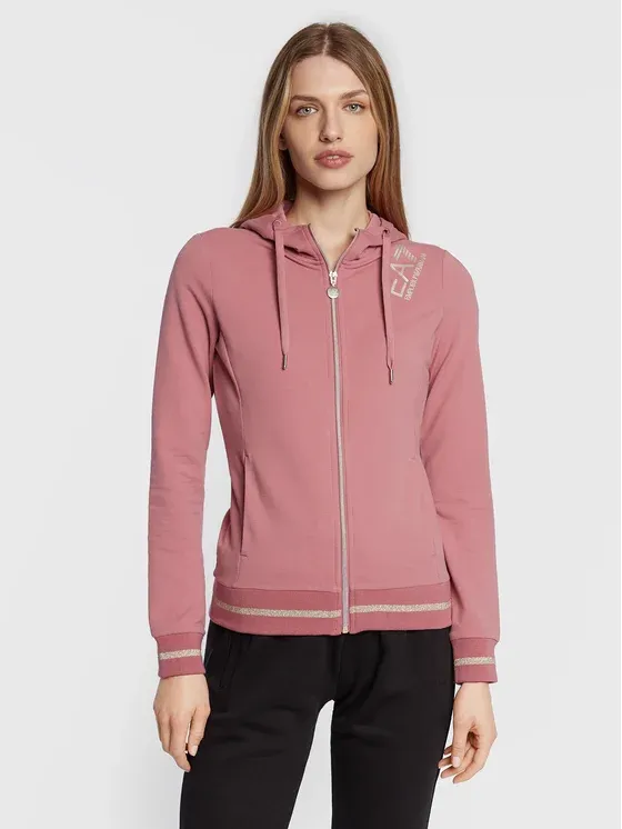 Logo Hooded Casual Coat