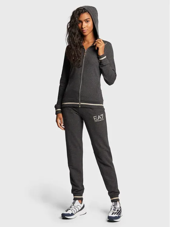 Logo Hooded Casual Coat
