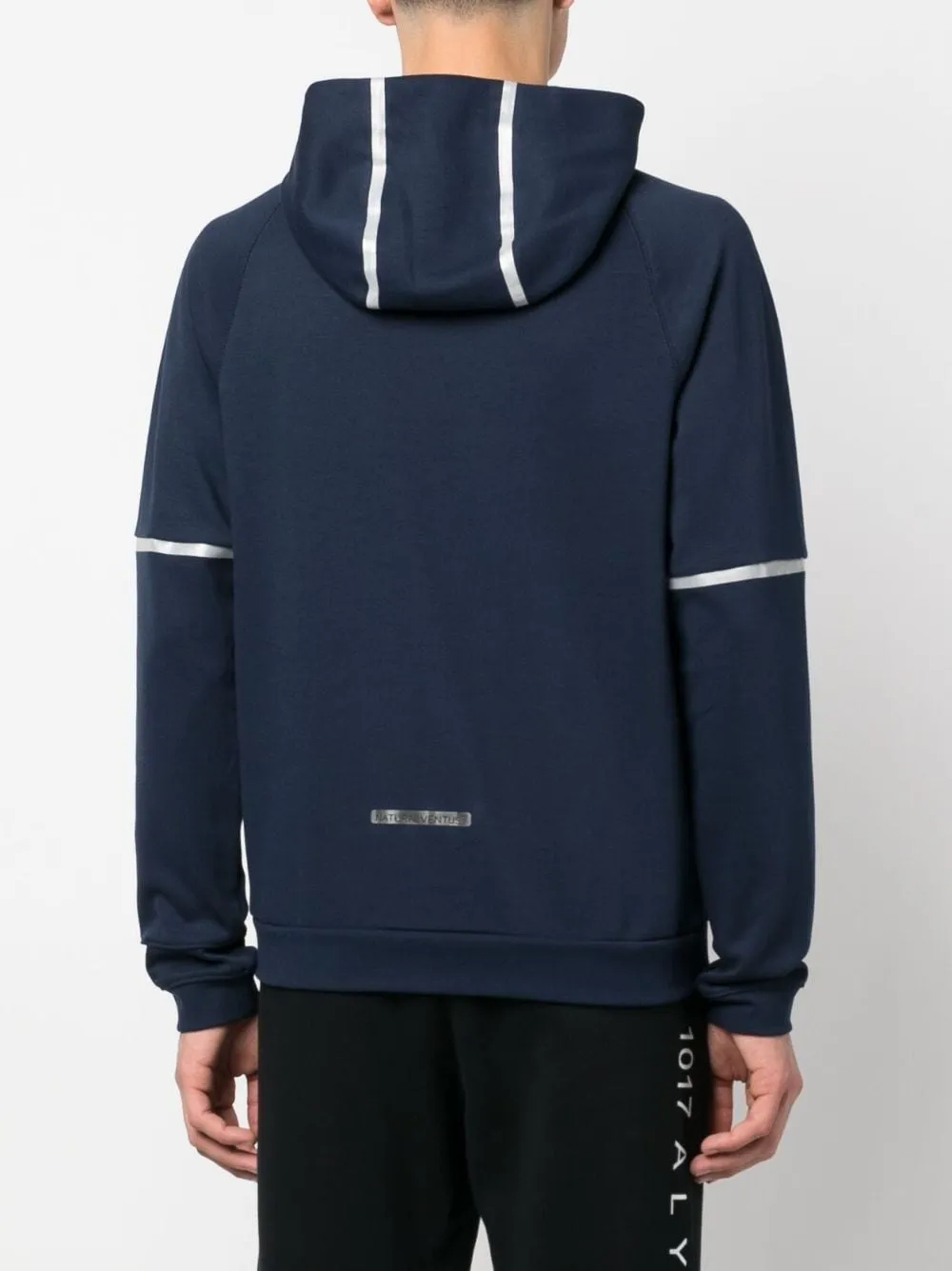 Logo-Print Zip-Up Hoodie