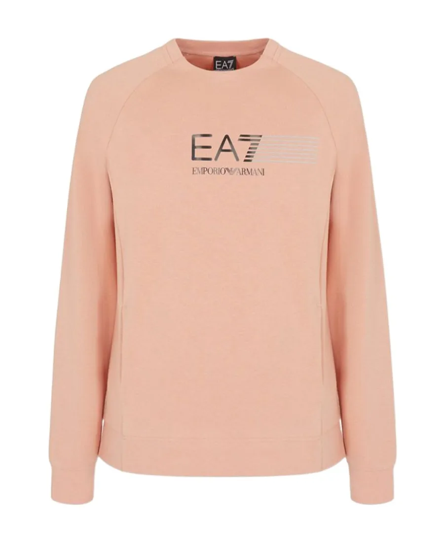 Logo Printed Round Neck Sweater