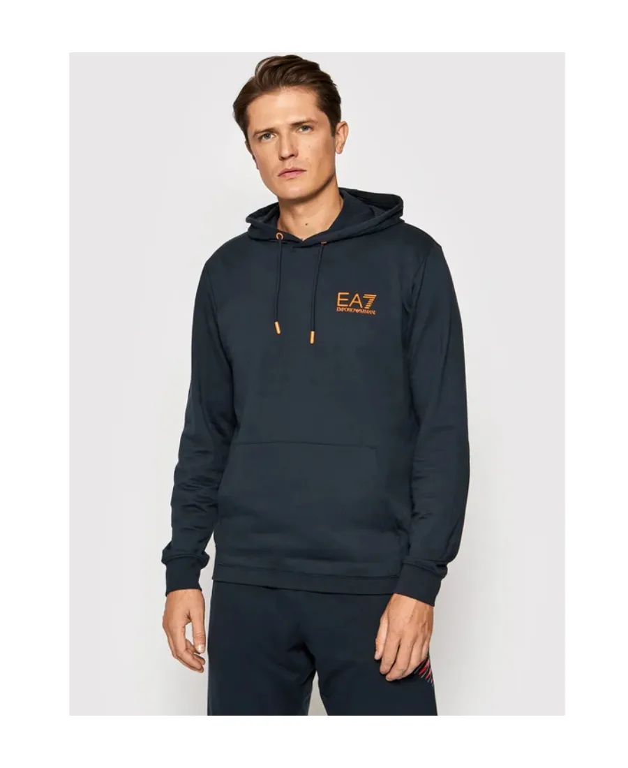 Logo-Print Jersey Hoodie
