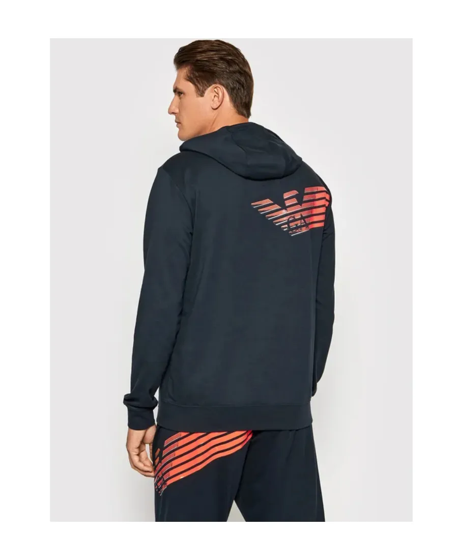 Logo-Print Jersey Hoodie
