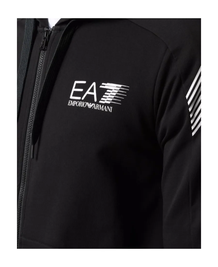 Logo-Print Zip-Up Hoodie