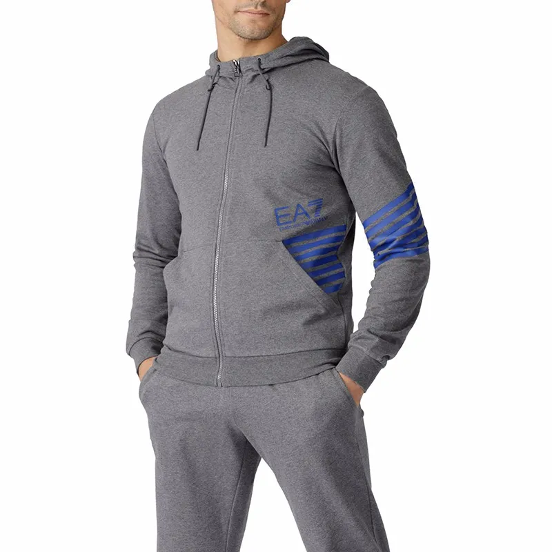 Logo Hooded Casual Coat