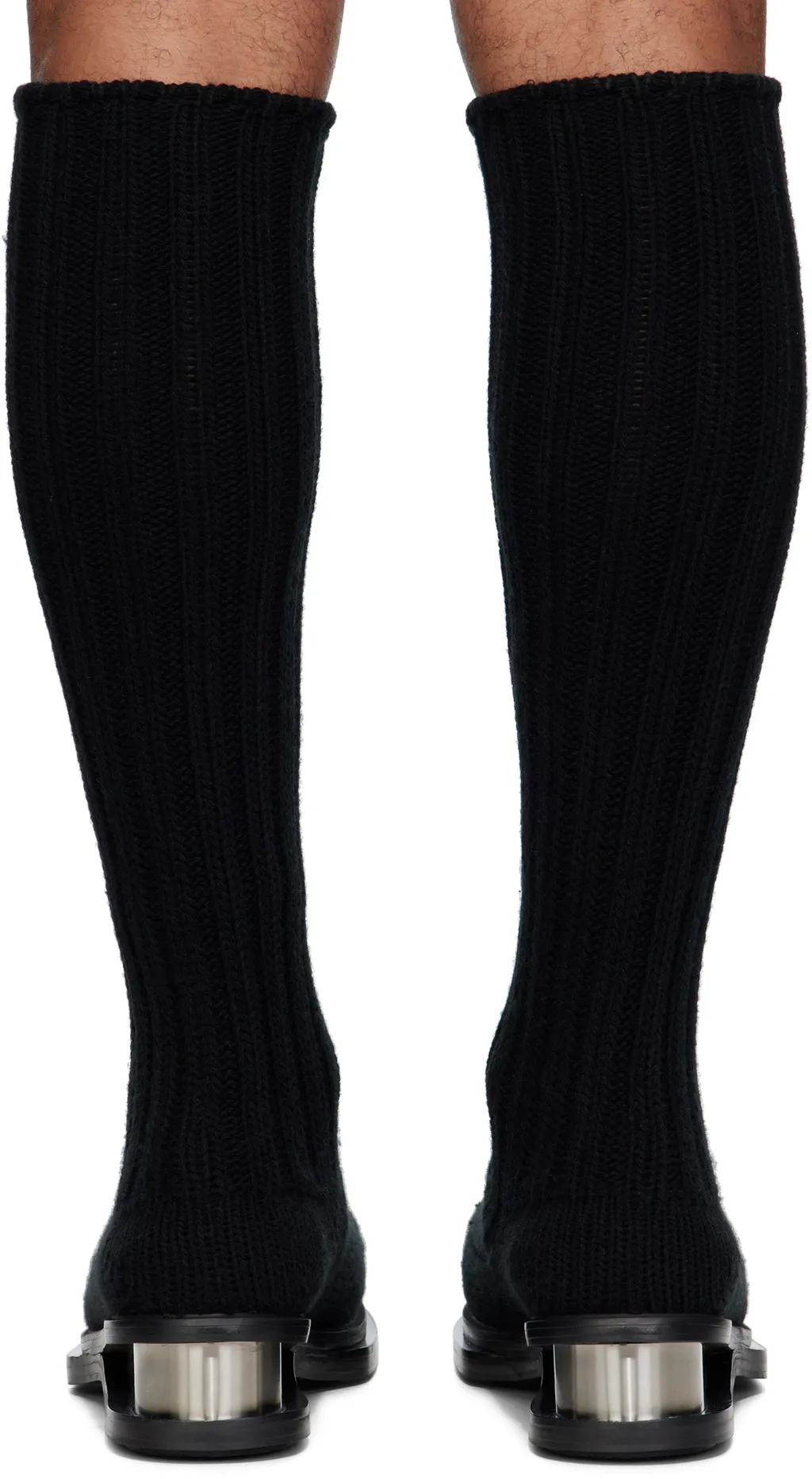 Round-Toed High Boots