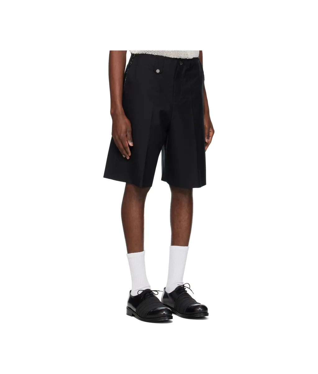 Raw Edges Tailoring Shorts