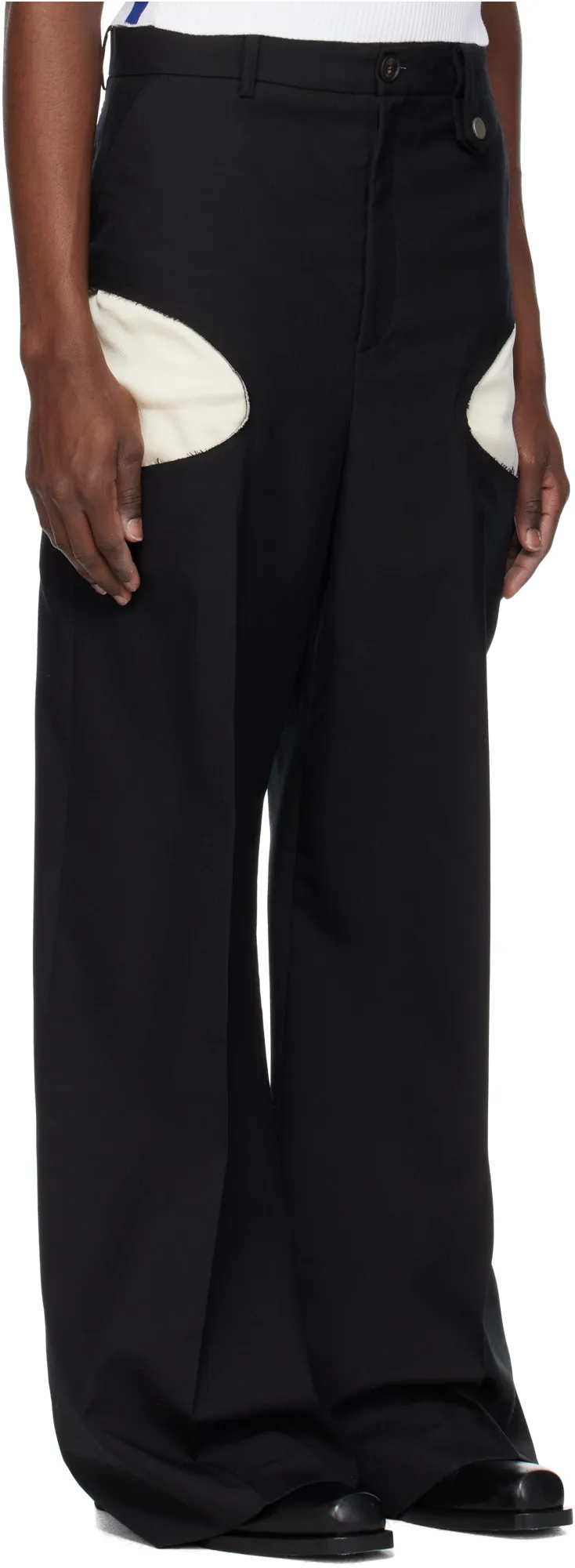 Openwork Trousers