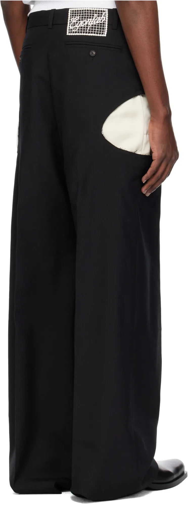 Openwork Trousers