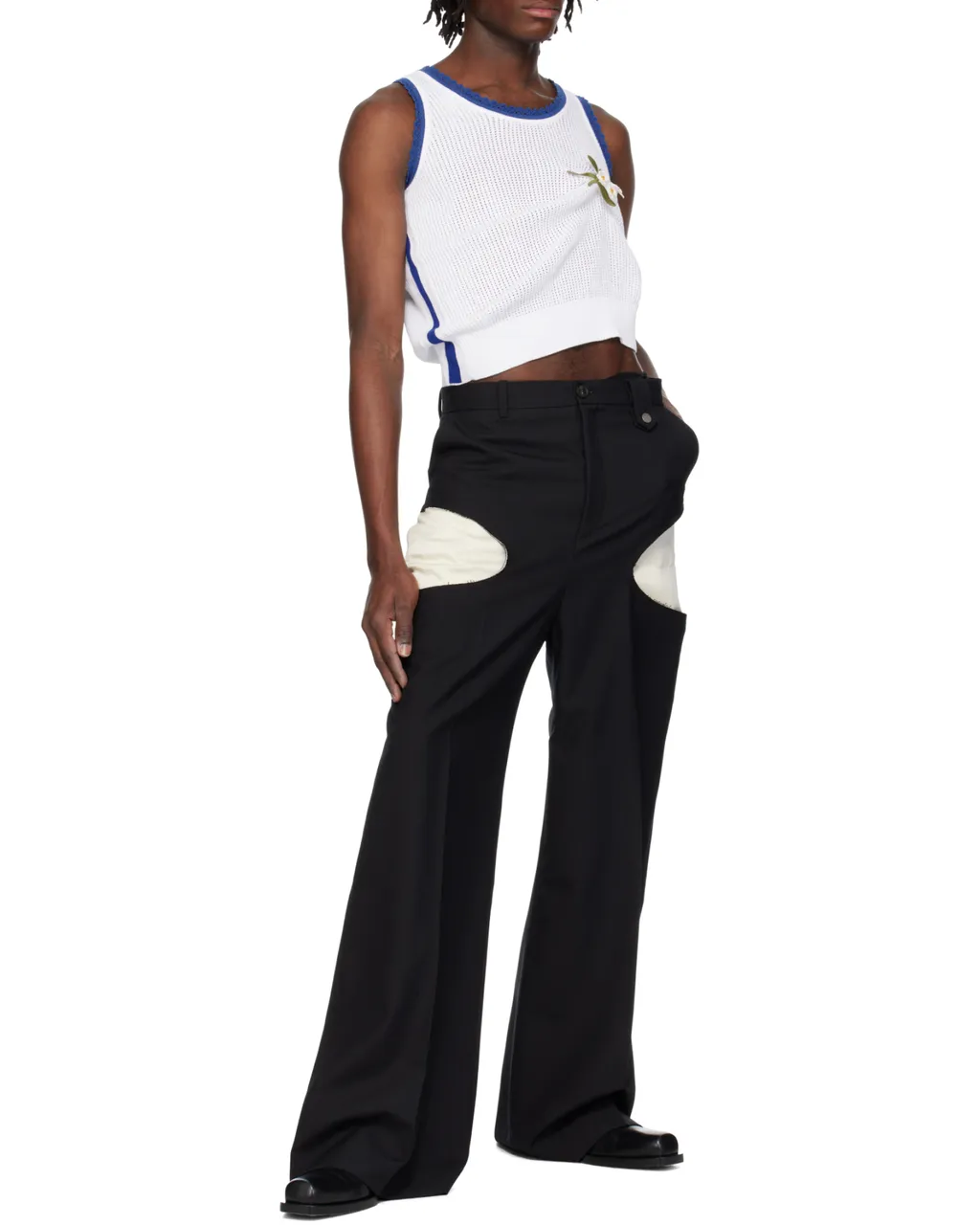 Openwork Trousers